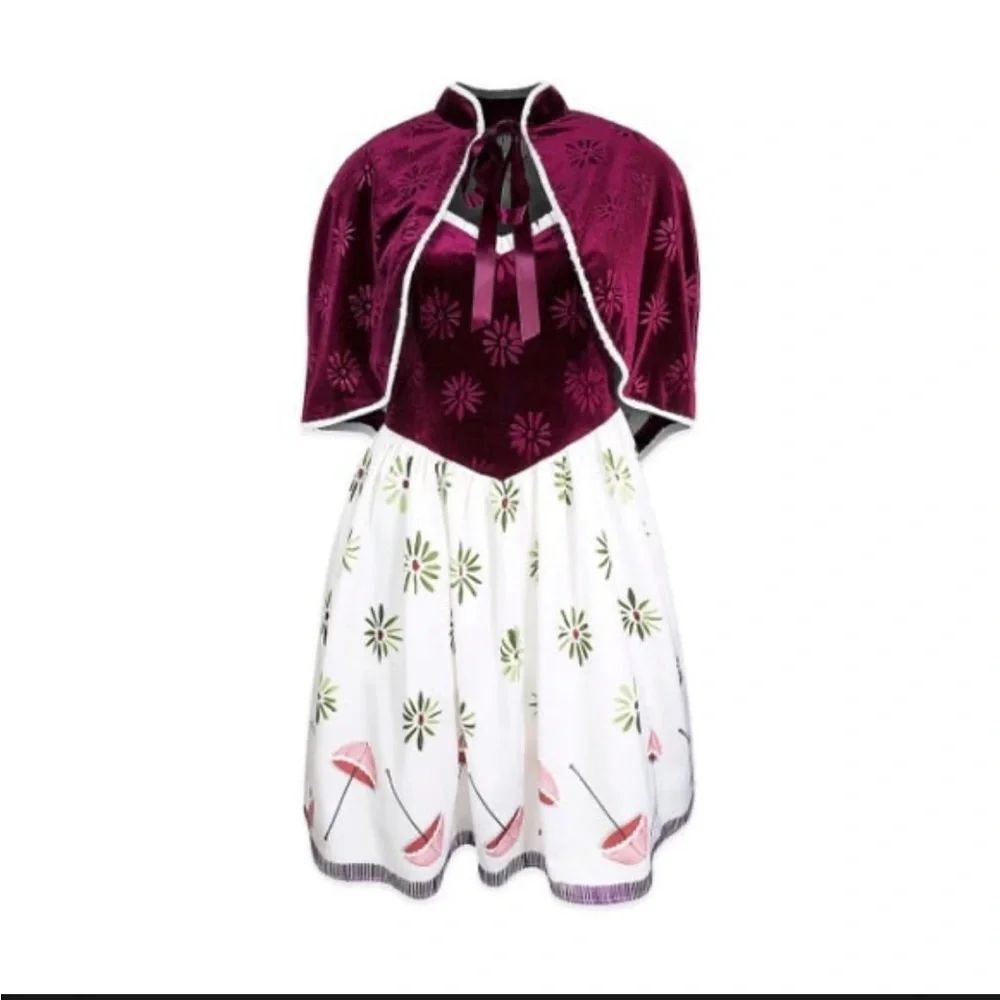 Her Universe Haunted Mansion Ballerina Dress with Shrug XL Tightrope Walker NEW